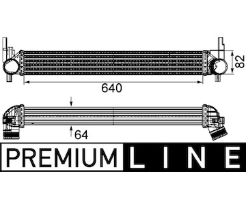 chladič turba MAHLE CI 165 000P