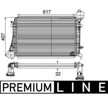 chladič turba MAHLE CI 167 000P