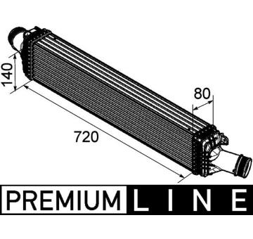 Chladič turba MAHLE CI 169 000P