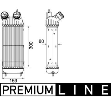 Chladič turba MAHLE CI 171 000P