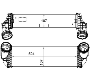 Chladič turba MAHLE CI 175 000P