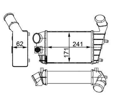 chladič turba MAHLE CI 196 000S