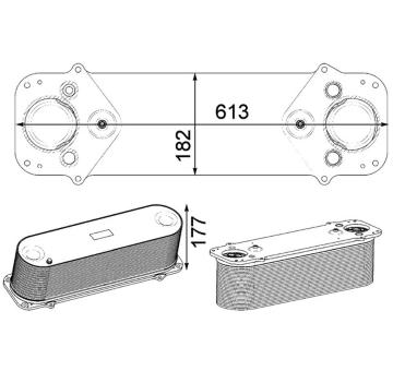 Chladič turba MAHLE CI 231 000P