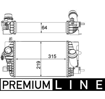 chladič turba MAHLE CI 235 000P