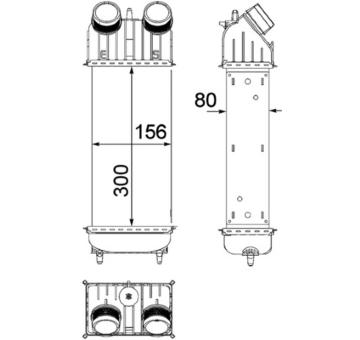 chladič turba MAHLE CI 261 000P