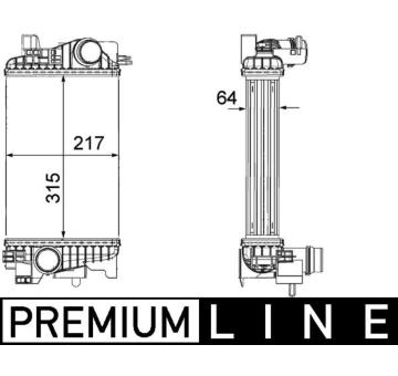 Chladič turba MAHLE CI 263 000P