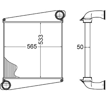 chladič turba MAHLE CI 272 000P