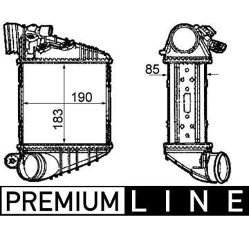 chladič turba MAHLE CI 299 000P