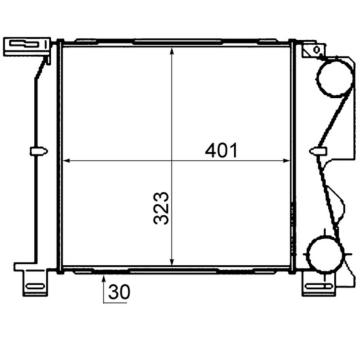 chladič turba MAHLE CI 307 000P