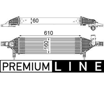 Chladič turba MAHLE CI 320 000P