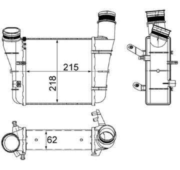 Chladič turba MAHLE CI 336 000S