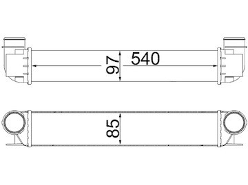 Chladič turba MAHLE CI 338 000S