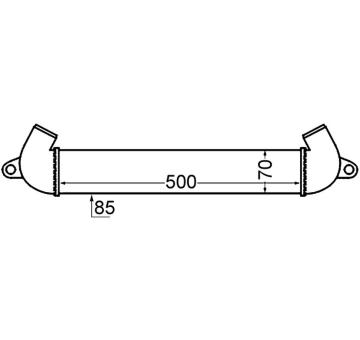 Chladič turba MAHLE CI 342 000S