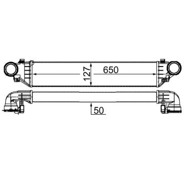 Chladič turba MAHLE CI 343 000S