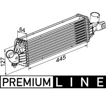 Chladič turba MAHLE CI 355 000P