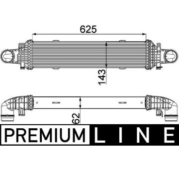 chladič turba MAHLE CI 357 000P