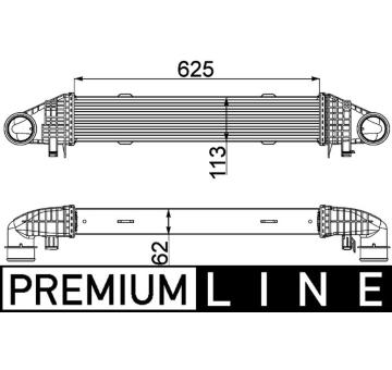 Chladič turba MAHLE CI 359 000P