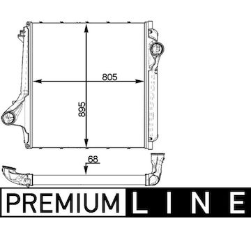 Chladič turba MAHLE CI 374 000P