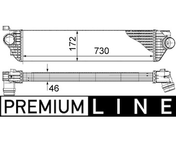 Chladič turba MAHLE CI 386 000P