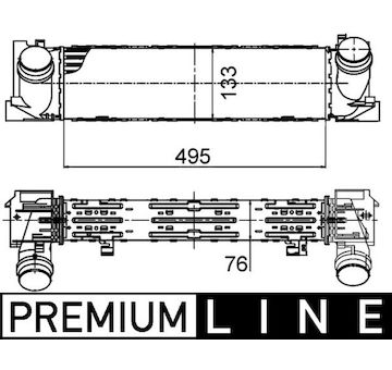 chladič turba MAHLE CI 393 000P