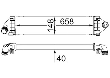 Chladič turba MAHLE CI 394 000S