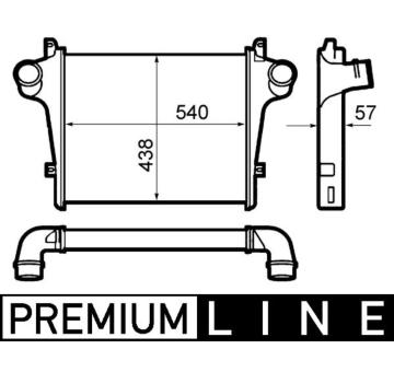 Chladič turba MAHLE CI 397 000P