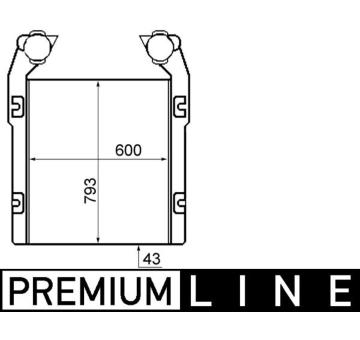 Chladič turba MAHLE CI 398 000P