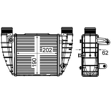 chladič turba MAHLE CI 421 000S