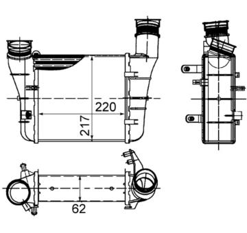 Chladič turba MAHLE CI 426 000S