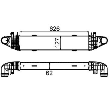 Chladič turba MAHLE CI 428 000S