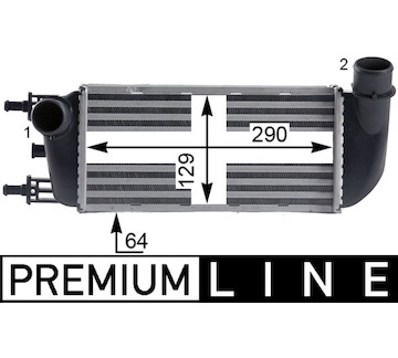 Chladič turba MAHLE CI 436 000P