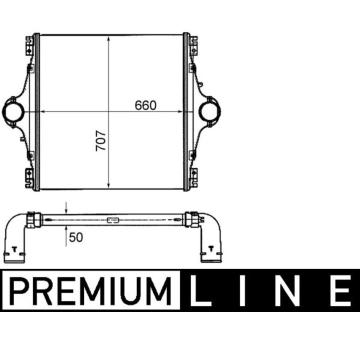 Chladič turba MAHLE CI 449 000P