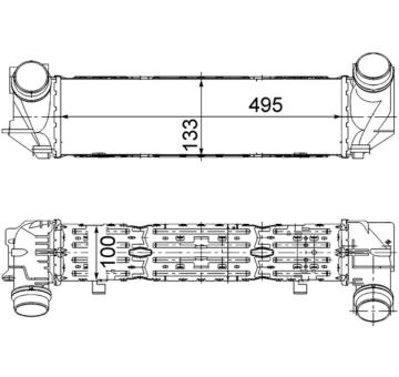 chladič turba MAHLE CI 476 000S