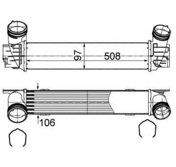 chladič turba MAHLE CI 491 000S