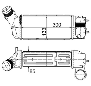 Chladič turba MAHLE CI 493 000S