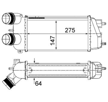 chladič turba MAHLE CI 494 000S