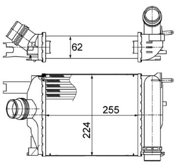 Chladič turba MAHLE CI 497 000S