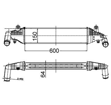 Chladič turba MAHLE CI 504 000S