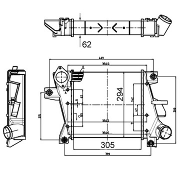 chladič turba MAHLE CI 507 000S