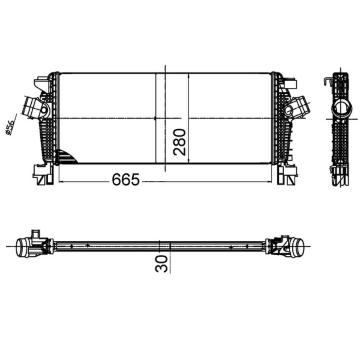 Chladič turba MAHLE CI 509 000S