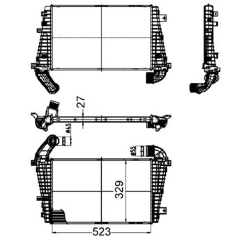 chladič turba MAHLE CI 511 000S