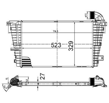 Chladič turba MAHLE CI 513 000S