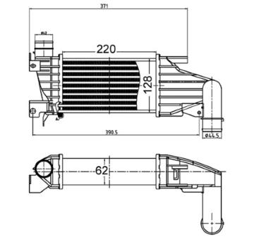 chladič turba MAHLE CI 514 000S