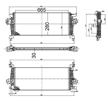 chladič turba MAHLE CI 515 000S