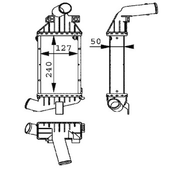 Chladič turba MAHLE CI 51 000P