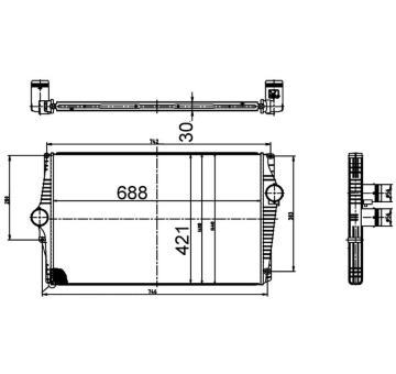 chladič turba MAHLE CI 520 000S