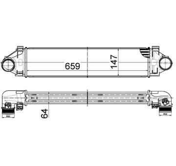 chladič turba MAHLE CI 521 000S