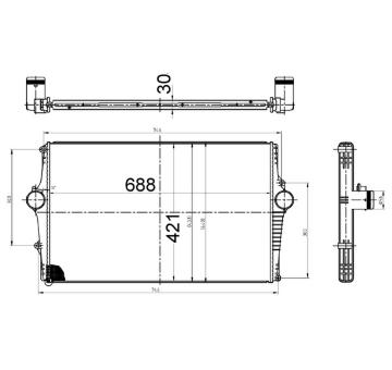 chladič turba MAHLE ORIGINAL CI 522 000S