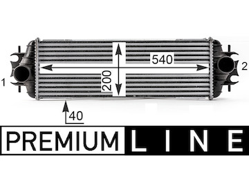 Chladič turba MAHLE CI 531 000P