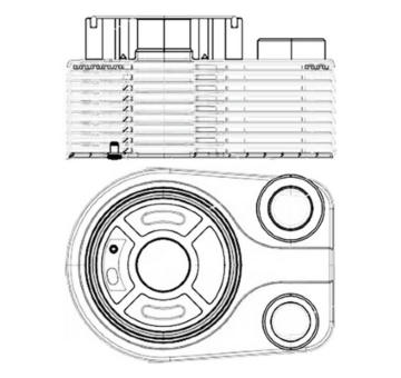Olejový chladič, motorový olej MAHLE CLC 196 000S